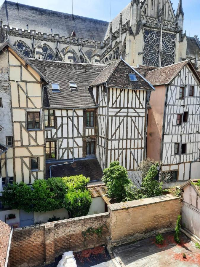 La Marmotte De La Cathedrale - Calme - Jardin Apartamento Troyes Exterior foto
